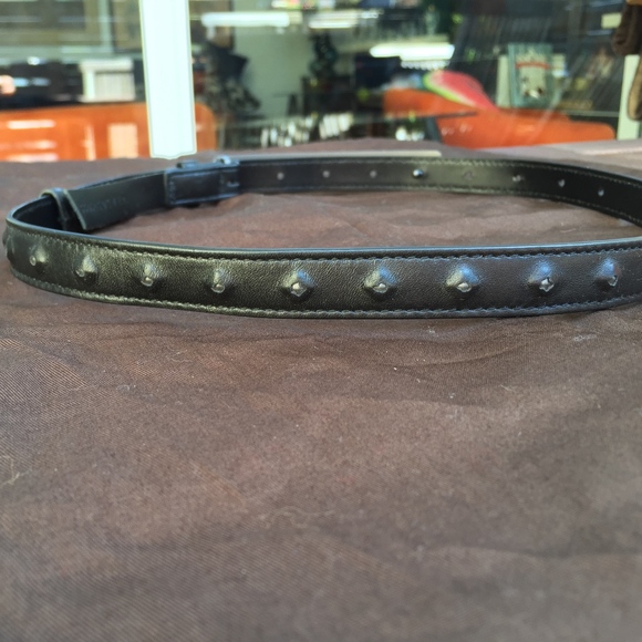 Bottega Veneta Black Leather Belt SZ 30/75 NEW main image 5